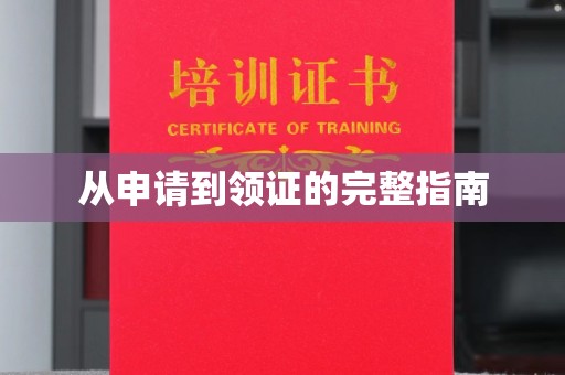 响水从申请到领证的完整指南