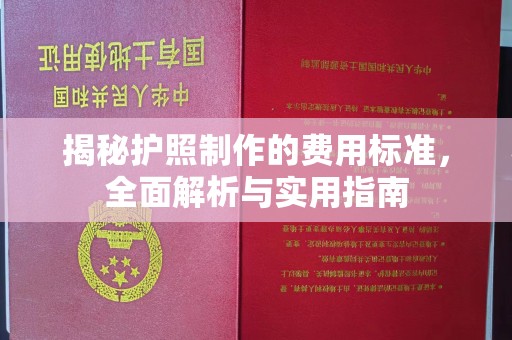 响水揭秘护照制作的费用标准，全面解析与实用指南