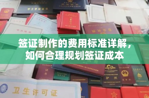 响水签证制作的费用标准详解，如何合理规划签证成本